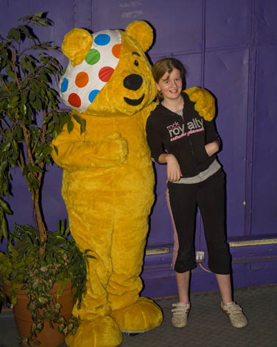 Pudsey with Jacqueline